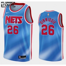 Dres Brooklyn Nets Spencer Dinwiddie 26 2020-21 Nike Hardwood Classics Swingman - Dječji